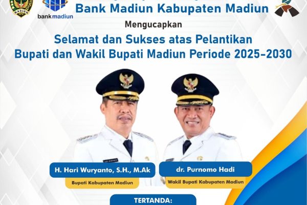Bupati dan Wakil Bupati Madiun Periode 2025-2030